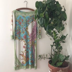 BOHO Morgan McFeeters 3/4 Sleeve Shift Dress